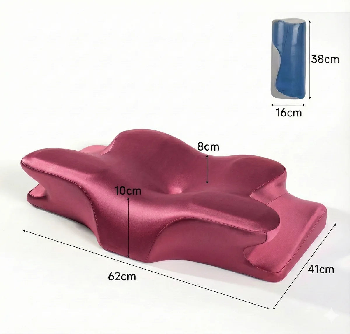 Satin Kissenbezug für Lumea® 1.0 Nackenkissen